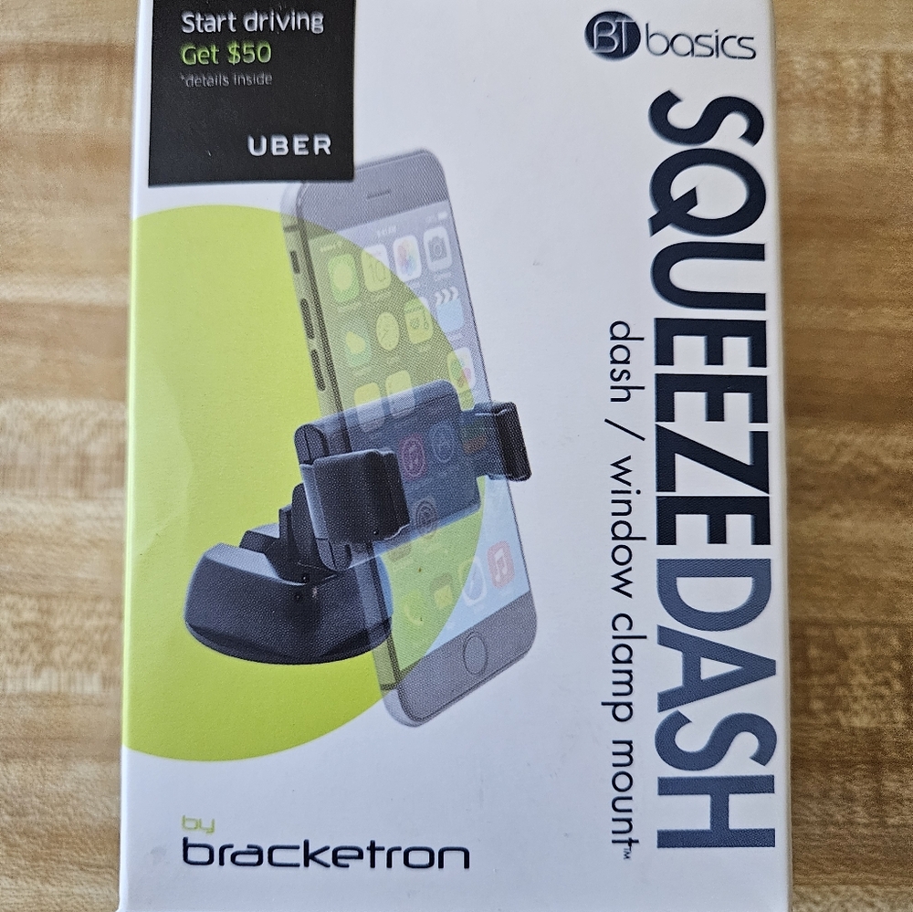Squeezedash Car Phone Holder